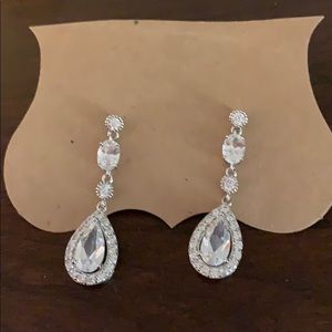 Sterling silver earrings.  Excellent condition.